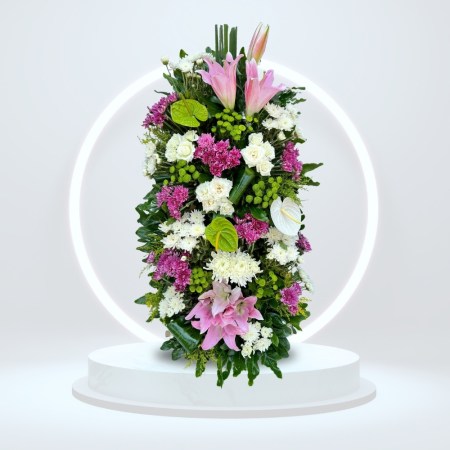 Big Pinkish stand bouquet